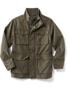 Old Navy Canvas Military Jacket - Coniferous