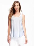 Old Navy Swing Tank For Women - Ethereal Blue