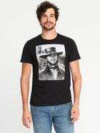 Old Navy Mens Clint Eastwood The Man With No Name Tee Black Size Xl