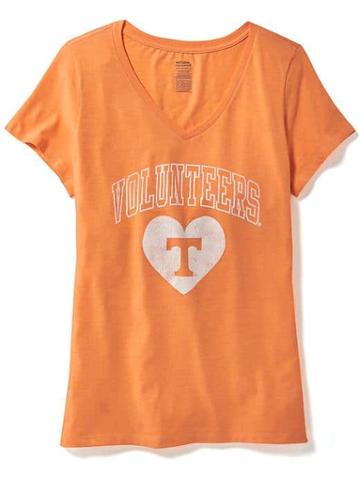 Old Navy Ncaa V Neck Tee For Women - Tennessee