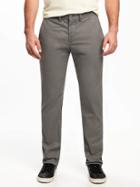 Old Navy Athletic Built In Flex Ultimate Khakis For Men - Gray Stone