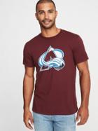 Old Navy Mens Nhl Team Graphic Tee For Men Colorado Avalanche Size Xl