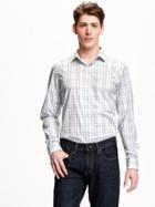 Old Navy Regular Fit Non Iron Signature Shirt For Men - Flurry Up