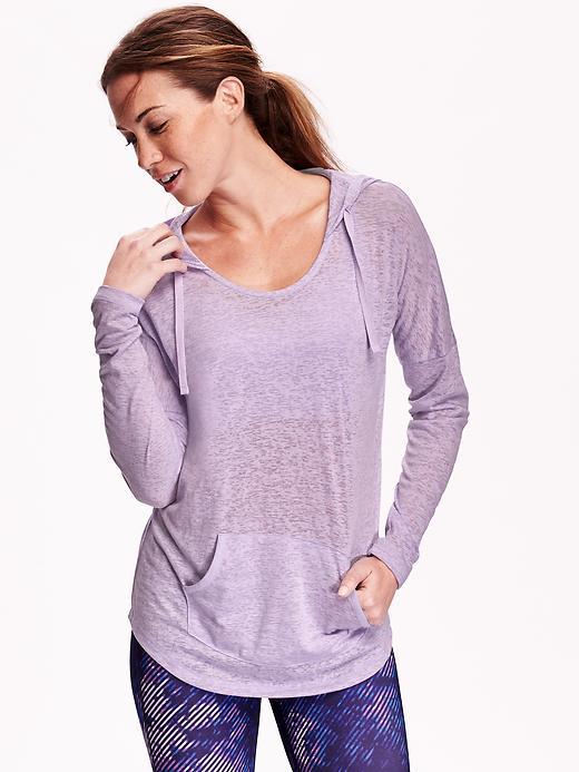 Old Navy Burnout Hoodie Size M - Lavender Haven