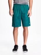 Old Navy Go Dry Cool Training Shorts For Men 10 - Teal