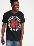 Old Navy Mens Red Hot Chili Peppers Tee For Men Blackjack Size L