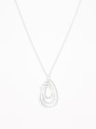 Layered-hoop Necklace For Women