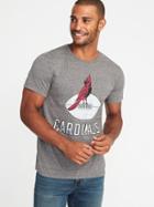 Old Navy Mens Nfl Team Crew-neck Tee For Men Cardinals Size S