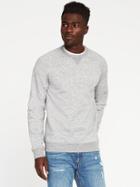 Old Navy Mens Classic Fleece Crew-neck Sweatshirt For Men Heather Gray Size Xxl