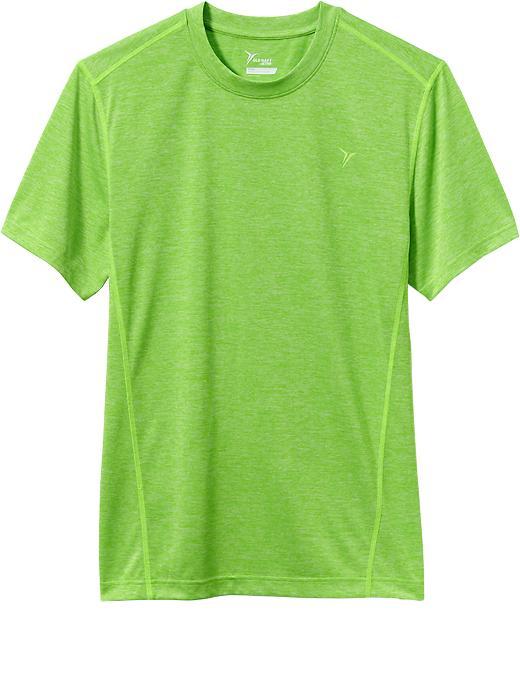 Old Navy Mens Go Dry Training Tees Size L Tall - Parrot Snake Neon