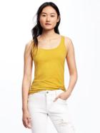 Old Navy First Layer Fitted Tank For Women - Feeling Corny
