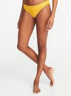 Textured-stripe Swim Bottoms For Women