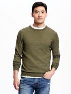 Old Navy Crew Neck Sweater For Men - Olive