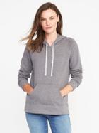 Old Navy Womens Relaxed Raglan-sleeve Hoodie For Women Medium Gray Size L