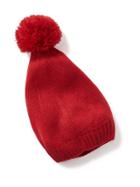 Old Navy Pom Pom Gnome Knit Cap - In The Red