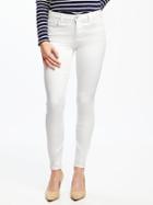 Old Navy Womens High-rise Built-in Sculpt Rockstar Jeans For Women Bright White Size 20
