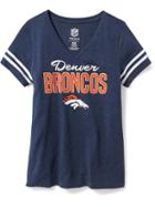 Old Navy Nfl Team V Neck Tee For Women - Broncos