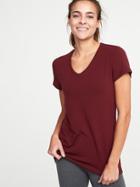 V-neck Performance Tee For Women