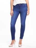 Old Navy Mid Rise Rockstar Skinny Jeans For Women - Blue Jay