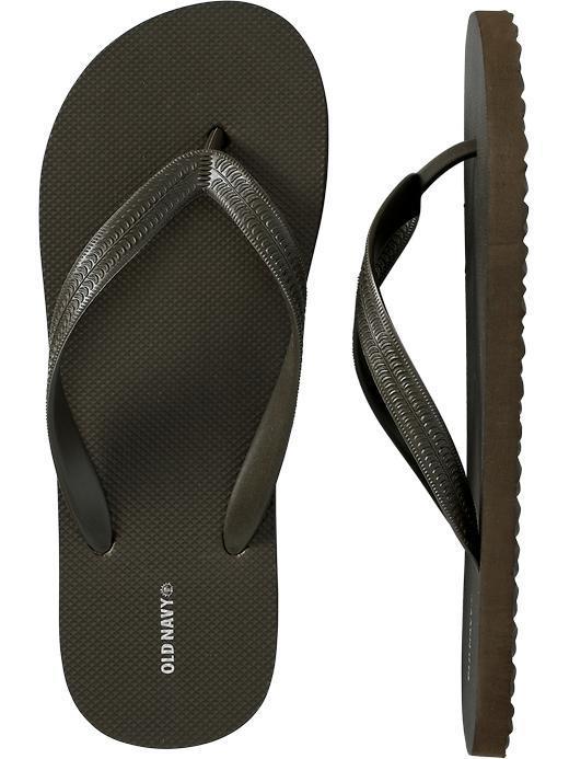 Old Navy Mens New Classic Flip Flops - Soil