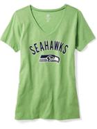 Old Navy Nfl Graphic Tee For Women - Seahawks