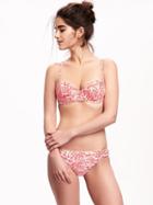 Old Navy Underwire Bikini Top For Women - Coral Pink