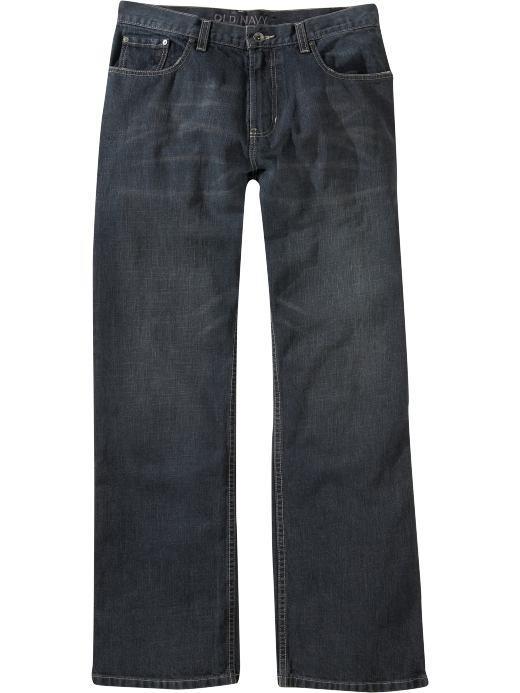 Old Navy Mens Boot Cut Jeans - Dark Heather Grey