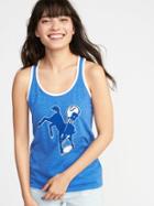 Old Navy Womens Nfl Retro-team Racerback Tank For Women Colts Size L