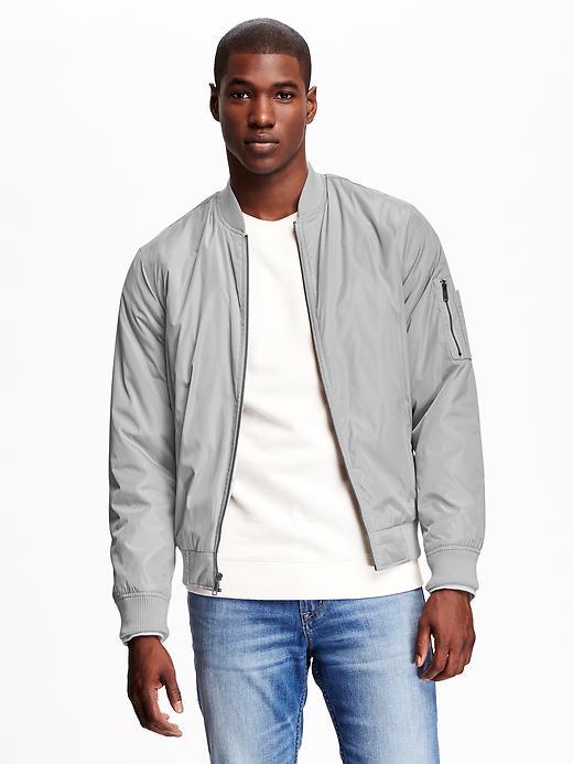 Old Navy Mens Bomber Jacket - Rocking Out