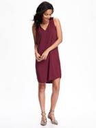 Old Navy V Neck Shift For Women - Ron Burgundy