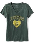 Old Navy Ncaa V Neck Tee For Women - University Of Oregon