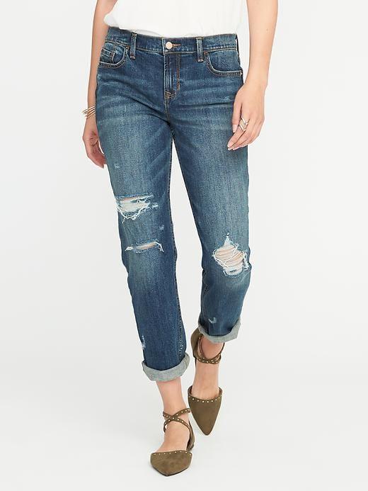 Old Navy Womens Boyfriend Straight Jeans For Women Paris Size 12