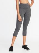 High-rise Elevate Soft-brushed Compression Crops For Women