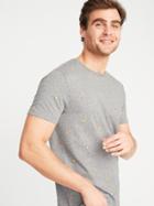 Soft-washed Banana-print Tee For Men