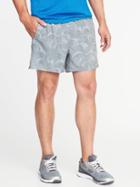 Old Navy Mens Quick-dry 4-way Stretch Performance Shorts For Men (5) Gray Heather Size Xxl