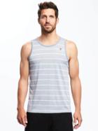 Old Navy Go Dry Striped Tank For Men - Fleet Week