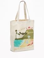 Old Navy Womens Los Angeles Graphic Canvas Tote For Women Scenic Size One Size