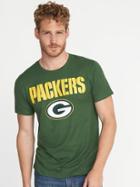 Old Navy Mens Nfl Team Graphic Tee For Men Packers Size S