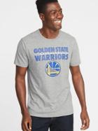 Old Navy Mens Nba Team Graphic Tee For Men Warriors Size S