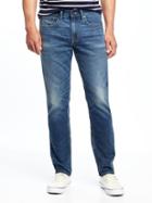 Old Navy Coolmax Core Slim Jeans For Men - Medium Wash