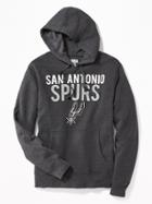Old Navy Mens Nba Team Fleece-lined Hoodie For Men Spurs Size S