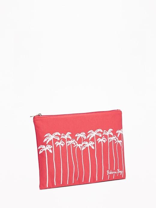 Old Navy Womens Graphic French Terry Bikini Bag For Women Palm Trees Size One Size