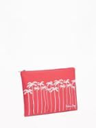 Old Navy Womens Graphic French Terry Bikini Bag For Women Palm Trees Size One Size