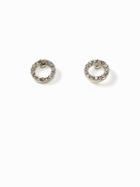Old Navy Pave Stud Earrings For Women - Silver