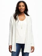 Old Navy Open Front Textured Cardi For Women - Careless Whisper