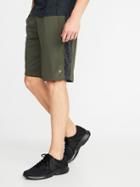 Old Navy Mens Go-dry Side-panel Performance Shorts For Men - 10-inch Inseam Green Camo - 10-inch Inseam Green Camo Size Xl