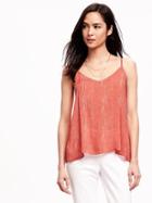 Old Navy Open Back Cami For Women - Red Wave
