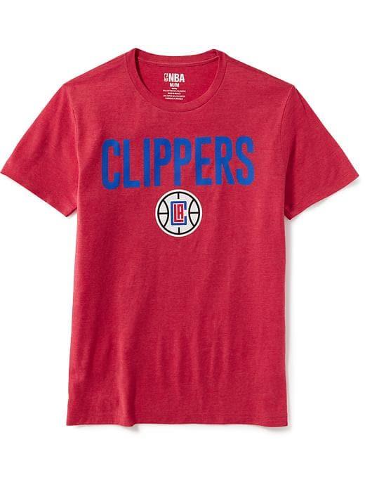 Old Navy Mens Nba Team Tee For Men Clippers Size Xl