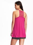 Old Navy Relaxed Lace Back Tee For Women - First Kiss