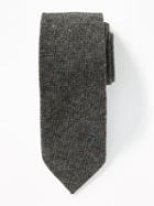 Old Navy Mens Printed Jacquard Tie For Men Gray Herringbone Size One Size